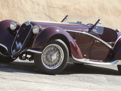 1939 Alfa Romeo 6C 2300B Corto Spider in the Style of Touring